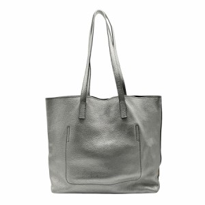 PRADA プラダ ショルダーバッグ トートバッグ シルバー 14069 レディース【中古】 z0464