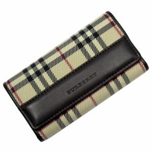 BURBERRY バーバリー キーケース ブラウン×ベージュ 14059 ユニセックス【中古】 t19290a