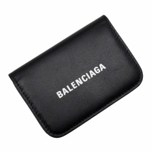 BALENCIAGA バレンシアガ 三つ折り財布 ブラック 14054 ユニセックス【中古】 t19304g