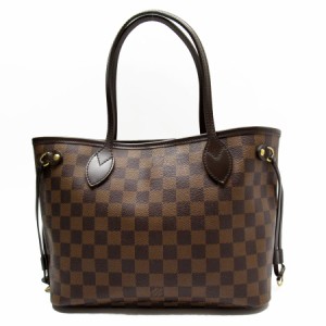 LOUIS VUITTON ルイ ヴィトン ネヴァーフルPM ダミエ トートバッグ ブラウン 14057 レディース【中古】 w0383a