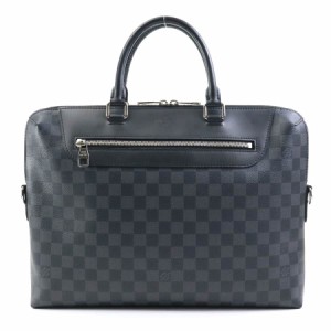 LOUIS VUITTON ルイ ヴィトン ポルトドキュマンジュール NM ダミエグラフィット N48260 ハンドバッグ ビジネスバッグ ダークグレー/ブラ