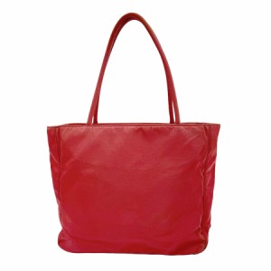 PRADA プラダ ハンドバッグ レッド 14060 ユニセックス【中古】 z0698