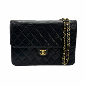 CHANEL シャネル マトラッセ ショルダーバッグ チェーンショルダーバッグ ブラック/ゴールド 14054 レディース【中古】 z0674