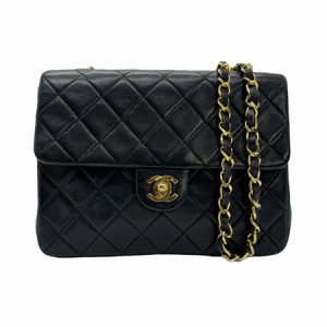 CHANEL シャネル ショルダーバッグ ブラック 14054 レディース【中古】 z0737