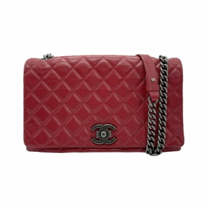 CHANEL シャネル ショルダーバッグ レッド 14060 レディース【中古】 z0763