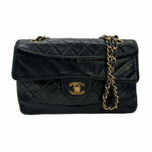 CHANEL シャネル マトラッセ ショルダーバッグ ブラック 14054 レディース【中古】 z0851