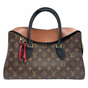 LOUIS VUITTON ルイ ヴィトン テュイルリートート モノグラム M41456 ハンドバッグ ショルダーバッグ ブラウン/ブラック 14057 レディー