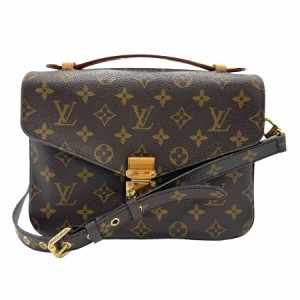 LOUIS VUITTON ルイ ヴィトン ポシェット メティス MM モノグラム M44875 斜め掛けショルダーバッグ ハンドバッグ ブラウン 14057 レディ