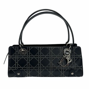 Christian Dior クリスチャンディオール ハンドバッグ ブラック 14054 レディース【中古】 z1152