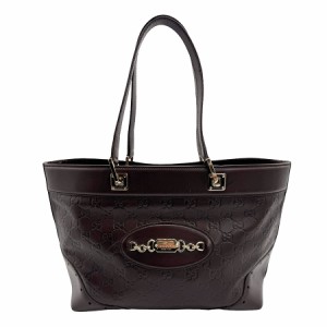 GUCCI グッチ 145993 ハンドバッグ ブラウン 14057 ユニセックス【中古】 z1138