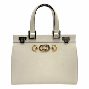 GUCCI グッチ ズゥミ 569712 ハンドバッグ ショルダーバッグ アイボリー 14056 レディース【中古】 z1139