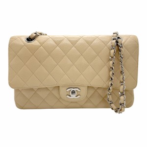 CHANEL シャネル マトラッセ ショルダーバッグ ベージュ 14059 レディース【中古】 z1191