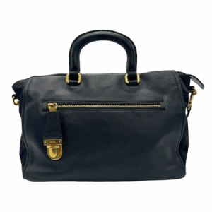 PRADA プラダ ハンドバッグ ショルダーバッグ ブラック 14054 レディース【中古】 z1279