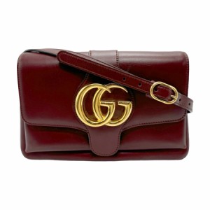 GUCCI グッチ アリースモール 550129 ショルダーバッグ ボルドー 14070 レディース【中古】 z2381