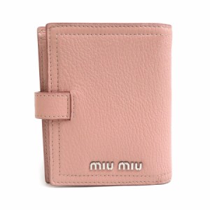 miumiu 財布 ピンク 二つ折りの通販｜au PAY マーケット