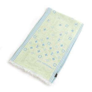 美品 ルイヴィトン LOUIS VUITTON スカーフ 総柄 グレー LOUIS VUITTON ルイ ヴィトン バンドー SINCE 1854 スカーフ