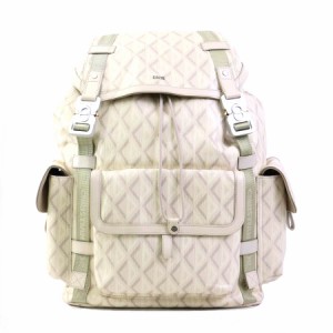 Christian Dior クリスチャンディオール HIT THE ROAD リュック ライトベージュ 14059 メンズ【中古】 90125g