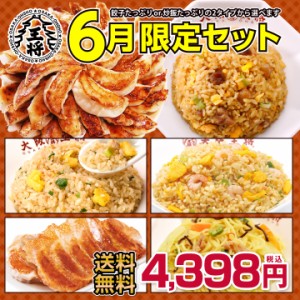 【餃子】【送料無料】大阪王将 6月限定セット【中華】餃子のグルメセット ・ ギフト 【ぎょうざ】