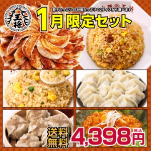 【餃子】【送料無料】大阪王将 1月限定セット【中華】餃子のグルメセット ・ ギフト 【ぎょうざ】