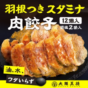 【大阪王将】羽根つきスタミナ肉餃子 12個入(ギョウザ・ギョーザ) 