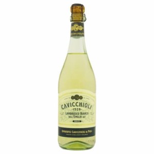 【カビッキオーリ】ランブルスコ ビアンコ ドルチェ 750ml/イタリア/微発泡/スパークリングワイン