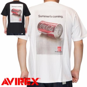 AVIREX アビレックス アヴィレックス Tシャツ 半袖 メンズ COKE 70s AD POSTER コカコーラ 783-3134111 送料無料