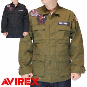 AVIREX アヴィレックス アビレックス リップストップ BDU ジャケット VX-31 TOPGUN トップガン メンズ 783-3155001 送料無料