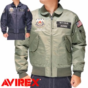 AVIREX アヴィレックス アビレックス MA-1 ジャケット ニューヨークエアーナショナルガード アウター メンズ フライトジャケット 783-325