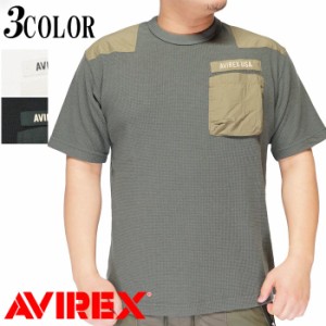 AVIREX アビレックス アヴィレックス  ミリタリー Tシャツ 半袖 6113315 送料無料