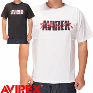 AVIREX アビレックス アヴィレックス Tシャツ 半袖 メンズ カタカナ ロゴ 6123281 送料無料