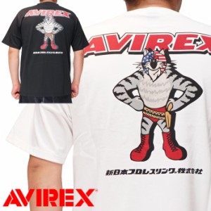 AVIREX アビレックス アヴィレックス Tシャツ 半袖 メンズ 新日本プロレス50周年記念 MASK MAN  6123478 送料無料