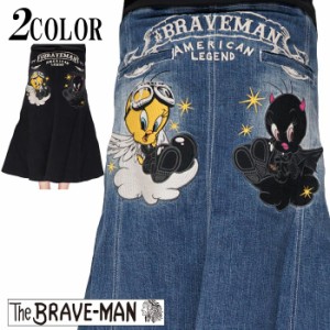 THE BRAVEMAN ブレイブマン ルーニー テューンズ コラボ スカート トゥィーティー LTB-2206 送料無料
