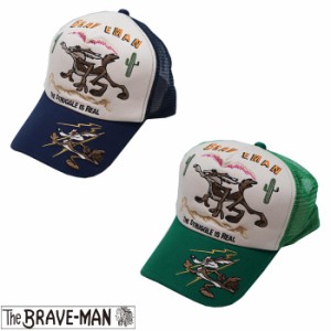 THE BRAVEMAN ブレイブマン ルーニーテューンズ コラボ CAP ツイルキャップ メッシュ コヨーテ ワイリー LTB-2411