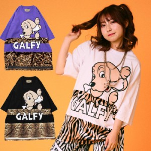 GALFY ガルフィー Tシャツ 半袖 メンズ レディース ヤンキー 卍 ヒョウ ゼブラ ドッグ 132040 送料無料