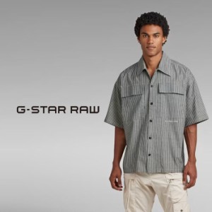 ジースター ロウ G-STAR RAW シャツ 半袖 メンズ 2 POCKET BOXY SHIRT D22951-D322 送料無料