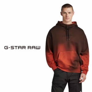ジースター ロウ G-STAR RAW プル パーカー メンズ HAND SPRAYED HOODED LOOSE SWEATER D23492-B782 送料無料