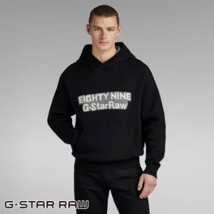 ジースター ロウ G-STAR RAW プル パーカー メンズ GRAPHIC LOOSE KNITTED HOODIE D23933-D488 送料無料