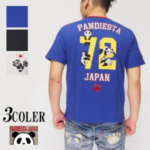 6490円を10%OFFセール パンディエスタ PANDIESTA 熊猫 P.D.J.FC パンダサッカー Tシャツ/パンダ/パンディエスタ/和柄/529203/送料無料