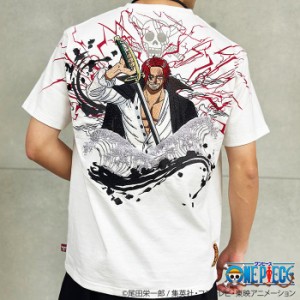 ONE PIECE× 絡繰魂 【シャンクス】赤髪のシャンクスTee 送料無料