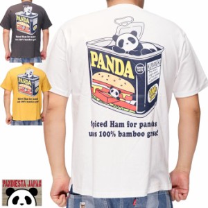 パンディエスタ PANDIESTA Tシャツ 半袖 パンダ スパイスハム メンズ 和柄 523351【パンディエスタから新作Tシャツが登場!!】