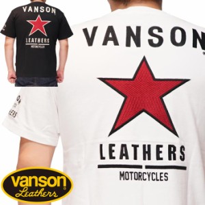 VANSON バンソン Tシャツ 半袖 メンズ フライングスター NVST-2323 送料無料