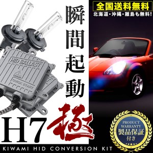 NB系 ロードスター 後期  極HIDキット 瞬間起動 H7 フルキット ロービーム用 製品保証付 薄型バラスト