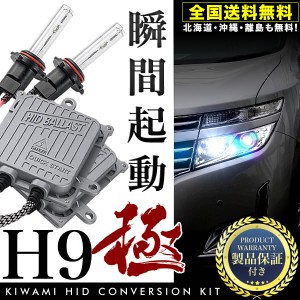 NC系 ロードスター 前期  極HIDキット 瞬間起動 H9（H11兼用） フルキット ハイビーム用 製品保証付 薄型バラスト