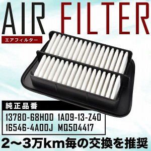 DR64W NV100 クリッパーリオ エアフィルター エアクリーナー H25.12-H27.3 ターボ AIRF09