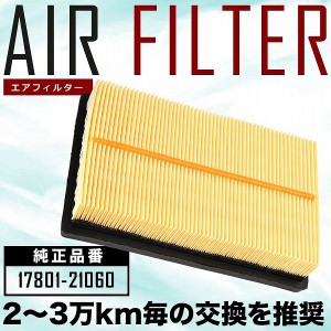 NHP160V サクシードハイブリッド エアフィルター エアクリーナー H30.12-R2.5 AIRF25