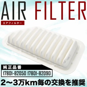 LA700V/LA710V ハイゼットキャディー エアフィルター エアクリーナー H28.6- NA車ノンターボ専用品 AIRF04