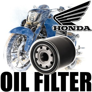 ホンダ HONDA バイク用 オイルフィルター オイルエレメント 品番：OILF19 単品 純正互換品 オートバイ