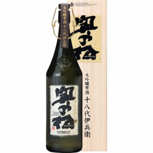 お酒 日本酒 福島 奥の松 大吟醸雫酒 十八代伊兵衛 1800ml 金賞受賞蔵　ギフト プレゼント(4964838999102)