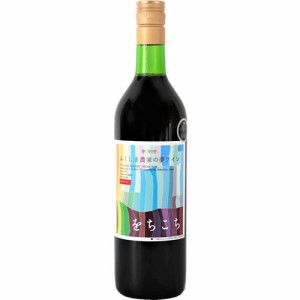 赤ワイン ライトボディ ふくしま農家の夢ワイン をちこち 720ml 日本 福島　ギフト プレゼント(4562474760409)