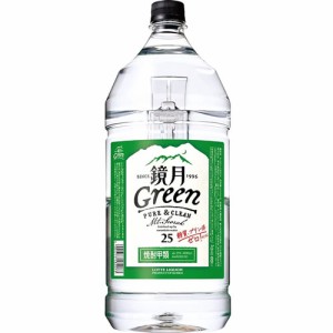 焼酎 サントリー 鏡月 25度 4000ml ペット 4個まで1個口配送可能　ギフト プレゼント(4901777205376)